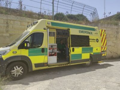 St John Ambulance Volunteer