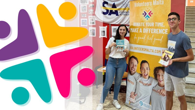 Volunteers Malta Junior College Freshers Week