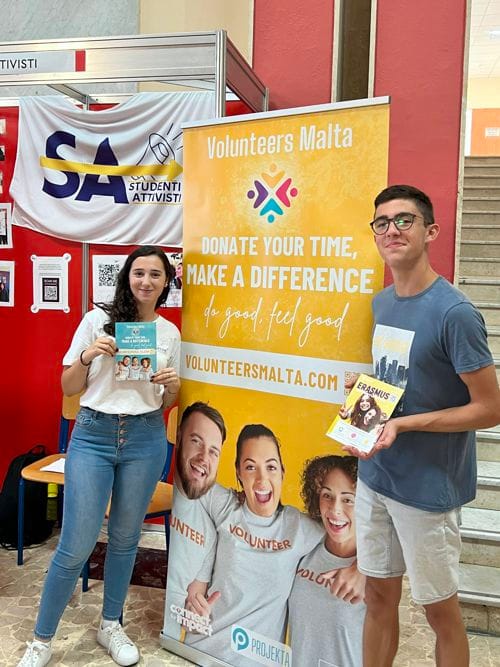 Junior College Freshers Week Volunteers Malta