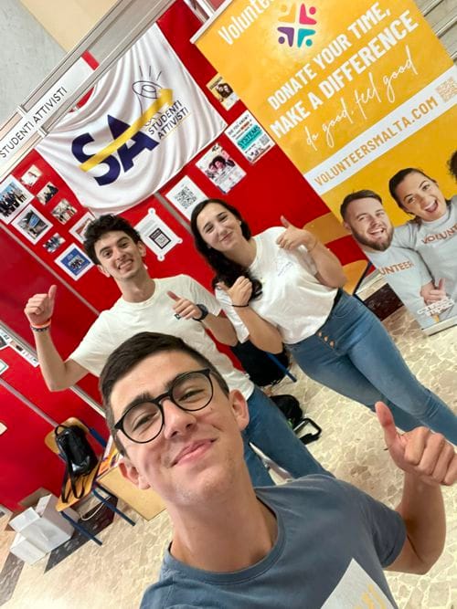 Junior College Freshers Week Volunteers Malta