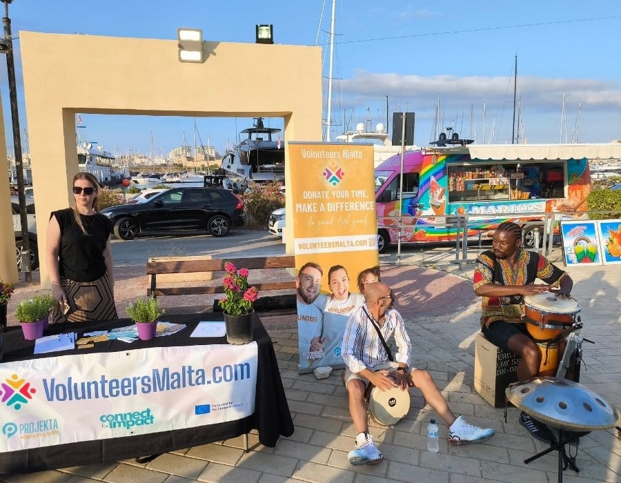 Volunteers Malta at Refugee Week