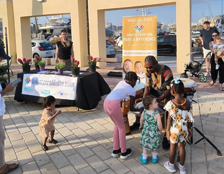 Volunteers Malta at Refugee Week