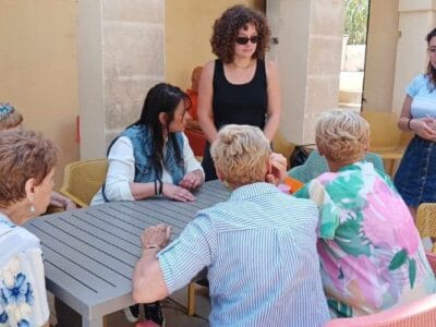 Community Work Volunteer with Elderly