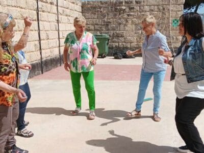 Community Work Volunteer with Elderly