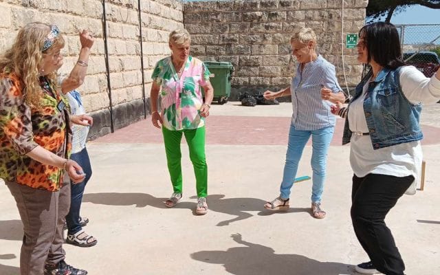 Community Work Volunteer with Elderly
