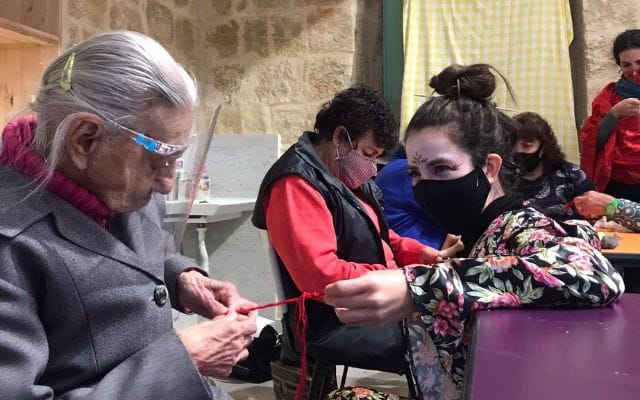 Community Work Volunteer with Elderly