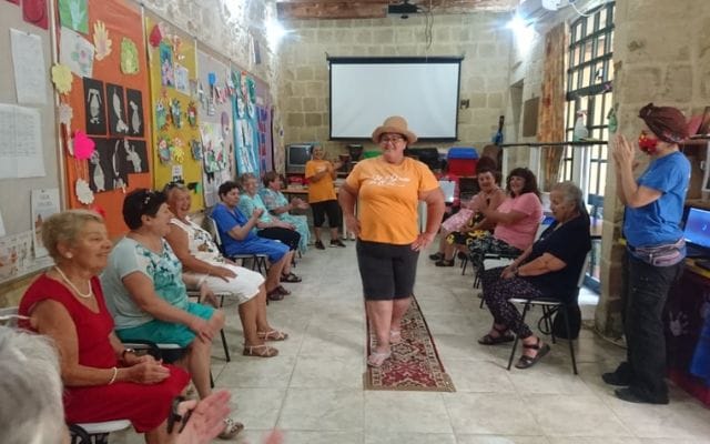 Community Work Volunteer with Elderly
