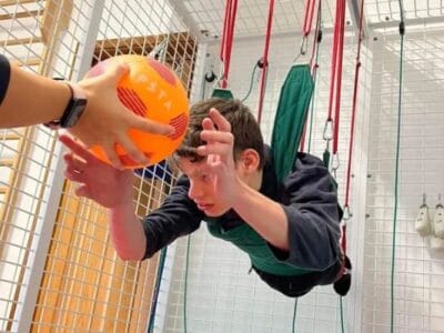 Volunteer in a Therapeutic Program