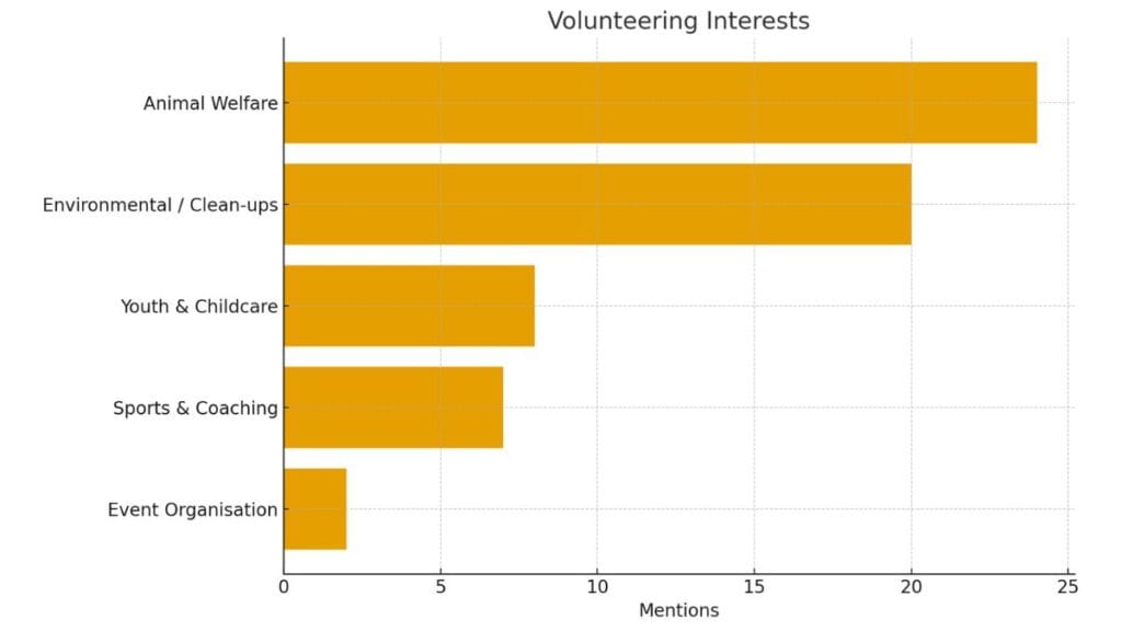 Talking Volunteering At Verdala Survey
