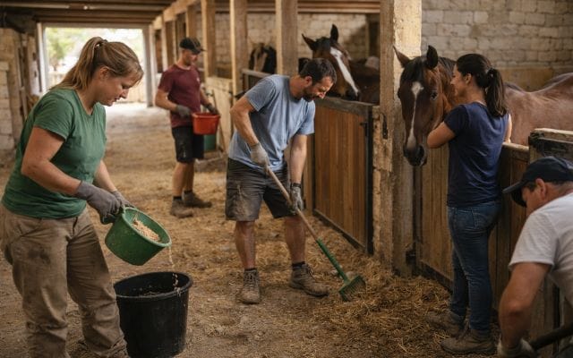 Hands-On Horse Sanctuary Team Day
