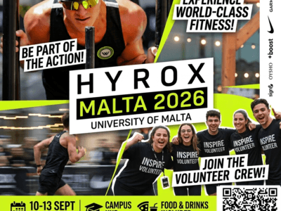 Become a volunteer at HYROX 2026 with Inspire Foundation!