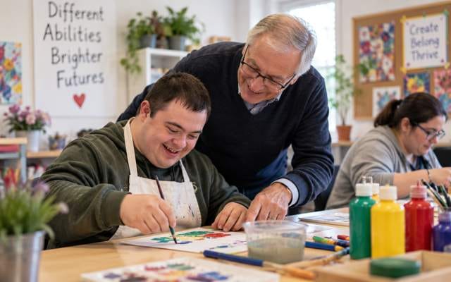 Volunteer with Young People with Disabilities at S.T.A.N.D.