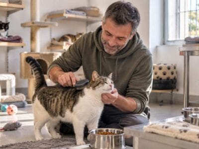 Animal Care Volunteer with MSPCA