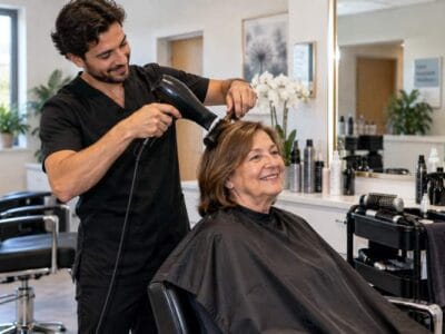Volunteer Hairdresser with Hospice Malta