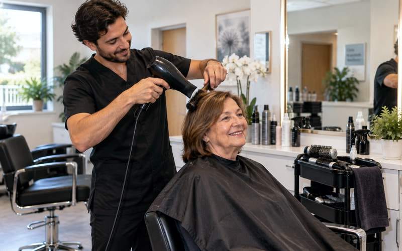 Volunteer Hairdresser with Hospice Malta